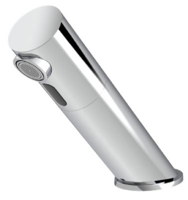 THOMAS DUDLEY ELECTROFLO LINEAR CHROME TOUCH-FREE VANITY TOP/BASIN WATER SAVING MAINS POWERED ELECTRONIC TAP, 323685